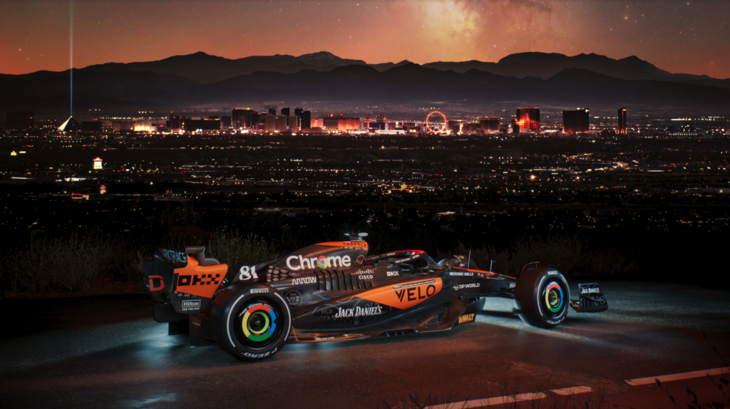 Jack Daniel’s Tennessee Whiskey and McLaren Racing Unveil Livery Change for Las Vegas Grand Prix